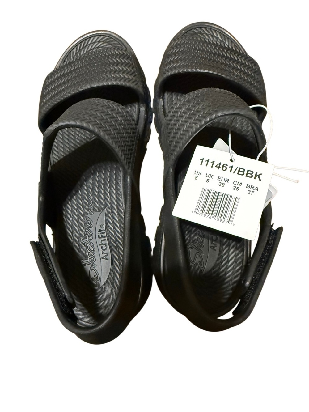 NWT Skechers Foamies: Arch Fit Footsteps - Sunny Days Size 8 - Picture 8 of 14